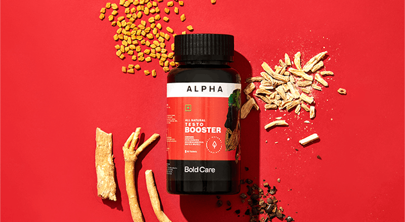 Alpha Natural Testosterone Booster 60 Tablets Bold Care